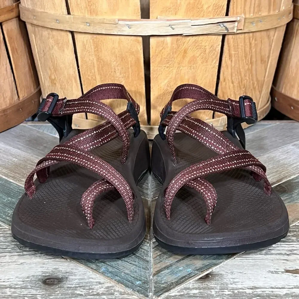 Chaco Z/Cloud 2 Seam Rust Water Friendly Comfort Hiking Sandals Mens Size 11